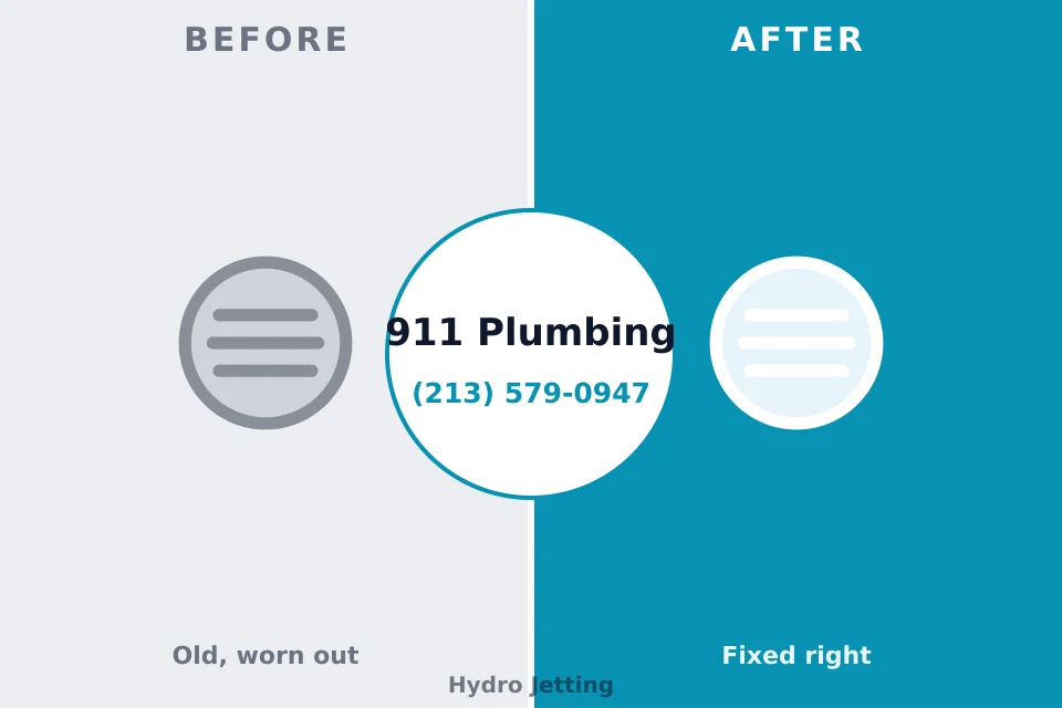 Before and after: plumbing company Laie, HI